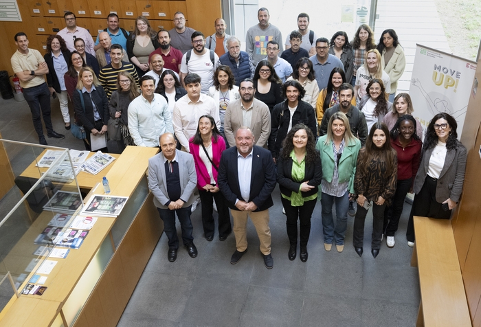 La Diputación y el CEEI Castellón dan el pistoletazo de salida a la décima edición del programa Move Up! con 25 proyectos emprendedores de la provincia