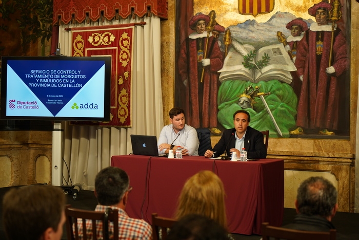 La Diputación de Castellón coordina junto a los alcaldes y técnicos municipales el funcionamiento del nuevo contrato del servicio de control de mosquitos