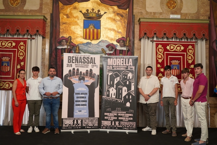 La Diputació de Castelló recolza la formació de l'Escola Taurina amb dos novillades a Benassal i Morella