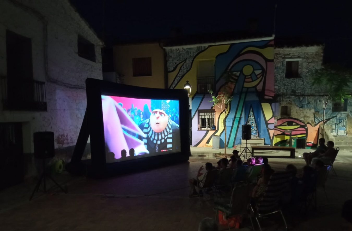 La Diputació de Castelló porta el cinema d'estiu a 53 municipis de menys de 300 habitants
