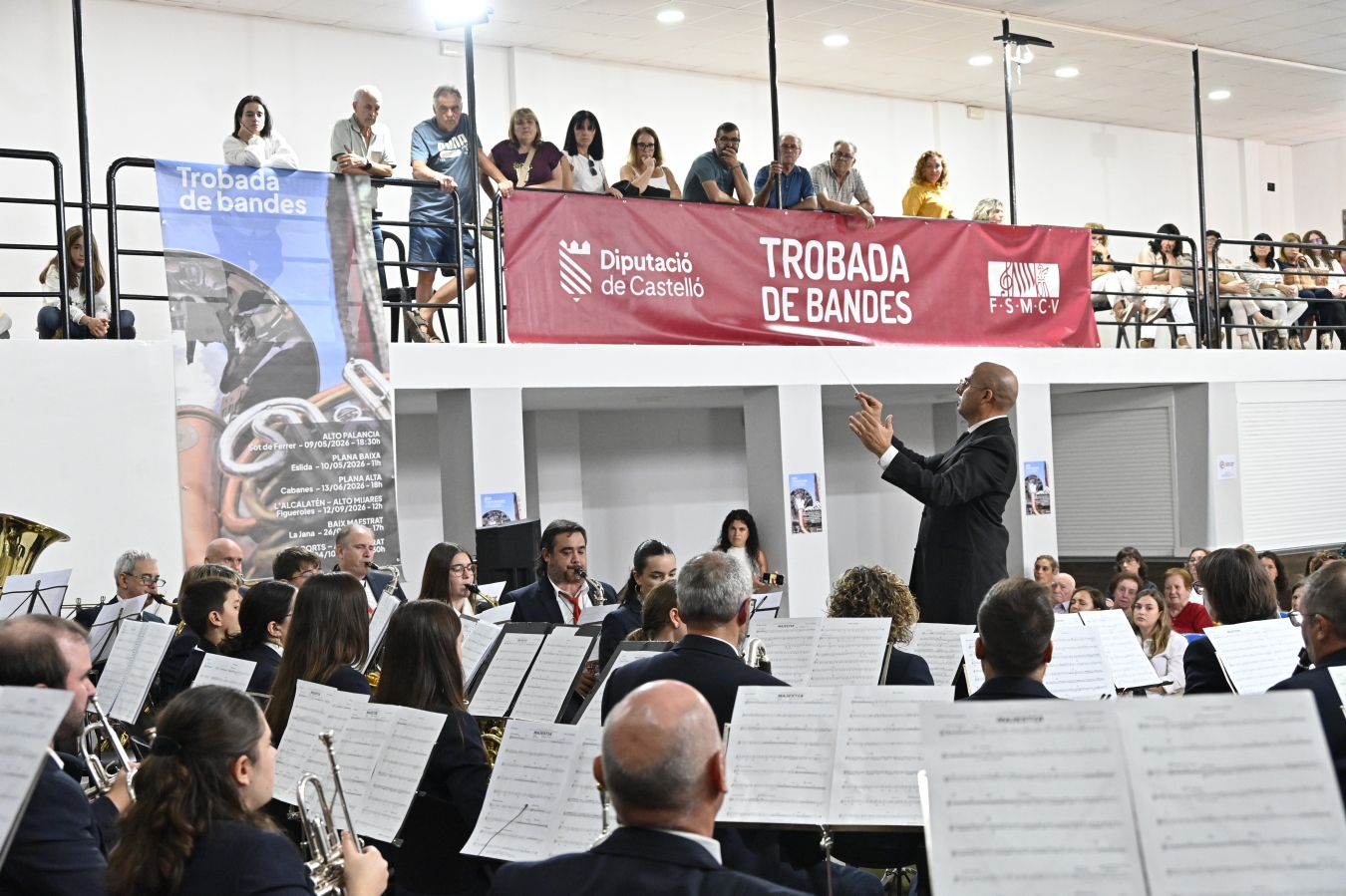 La Diputació de Castelló congrega a més de 200 músics de set bandes de música en la XXXI Trobada de Bandes Els Ports – Alt Maestrat